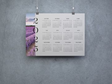 calendrier visuel